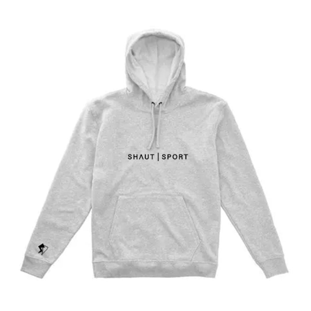 SHAUT - SPORT Hoodie Central Text Logo