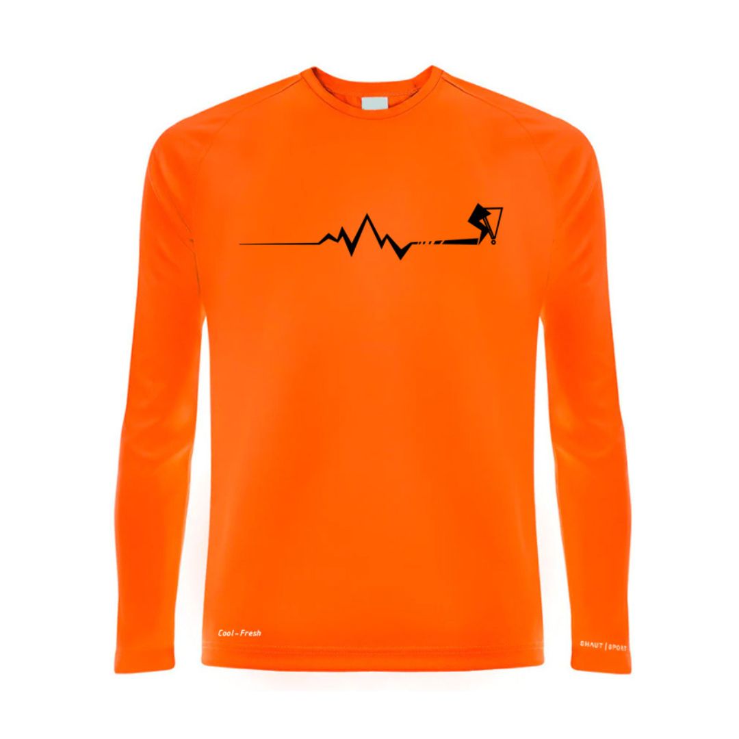 SHAUT - SPORT Vital Signs Basic Sport T-shirt Manga Larga