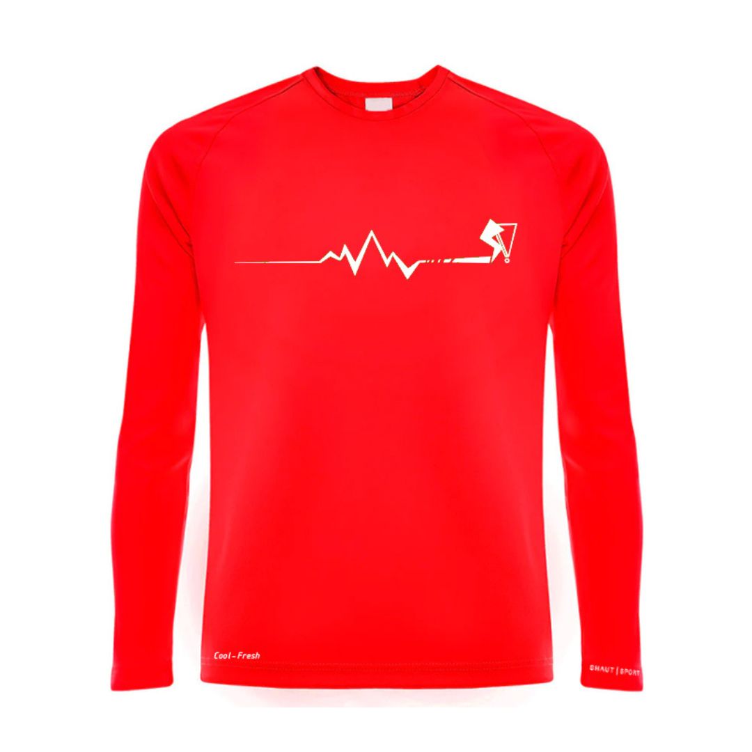 SHAUT - SPORT Vital Signs Basic Sport T-shirt Manga Larga