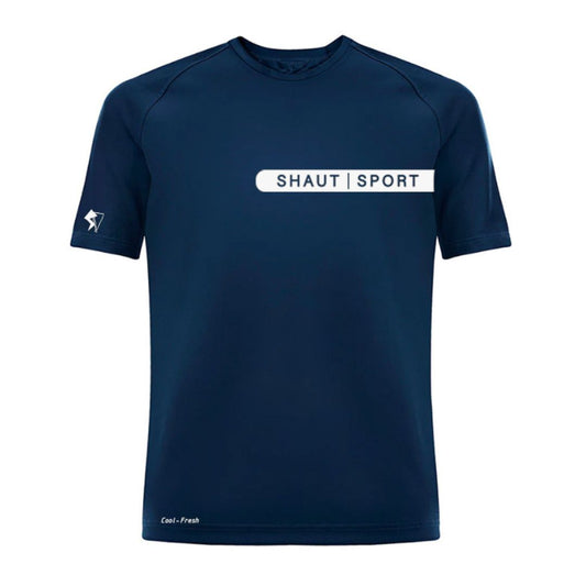 SHAUT - SPORT Big Text Logo Basic Sport T-shirt