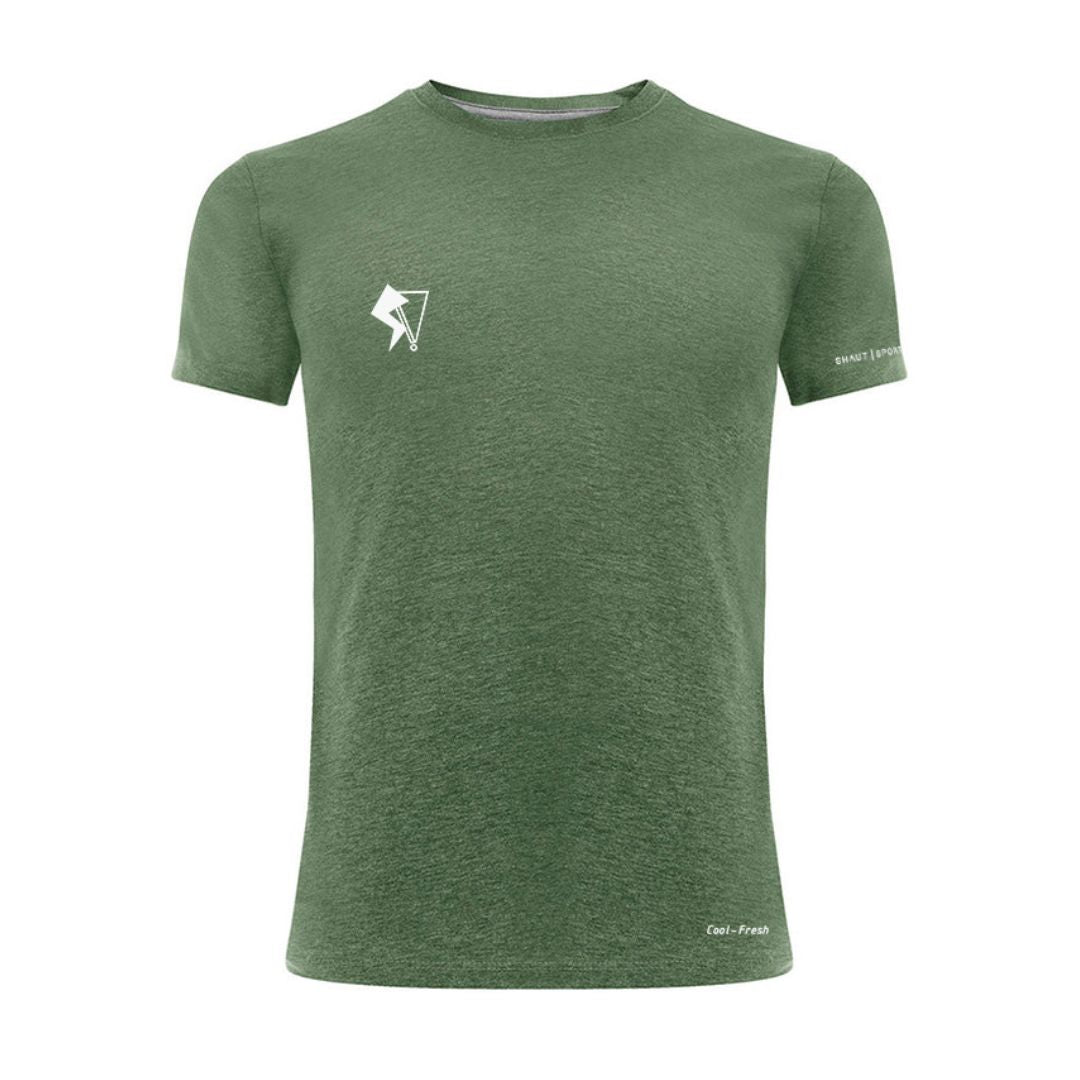 SHAUT SPORT Basic Design Trainning T-shirt