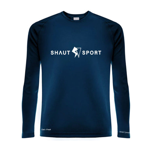 SHAUT - SPORT Central Logo Basic Sport T-shirt long sleeve