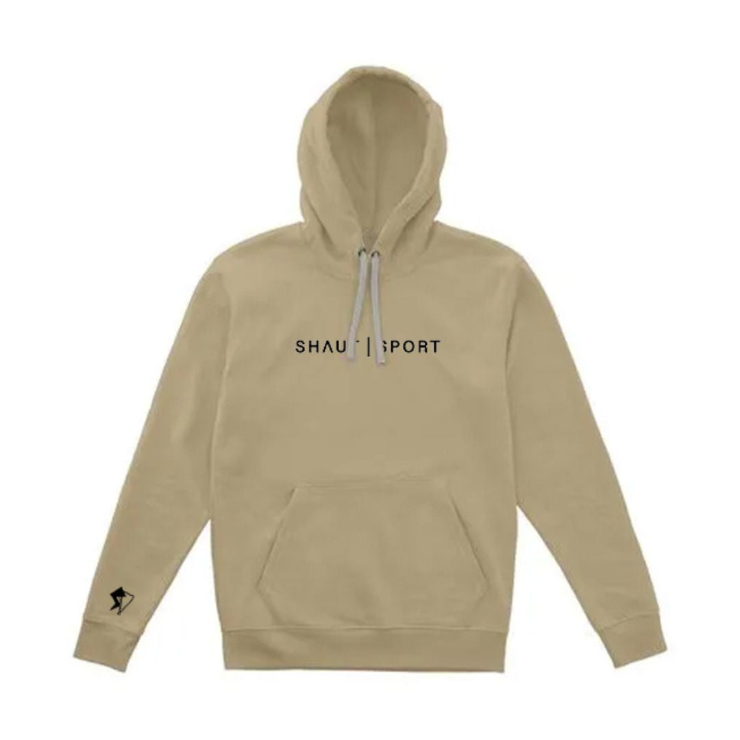 SHAUT - SPORT Hoodie Central Text Logo