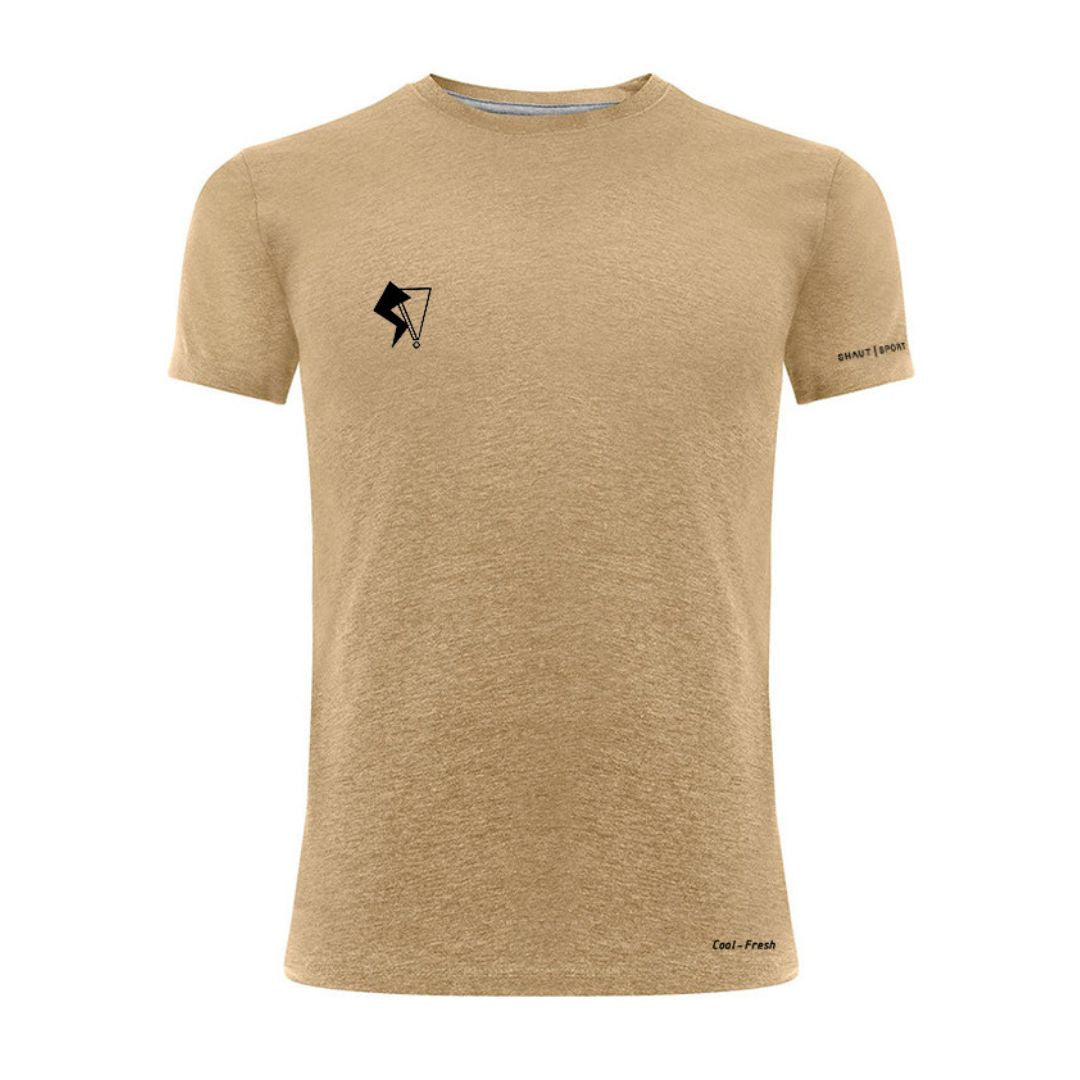 SHAUT SPORT Basic Design Trainning T-shirt