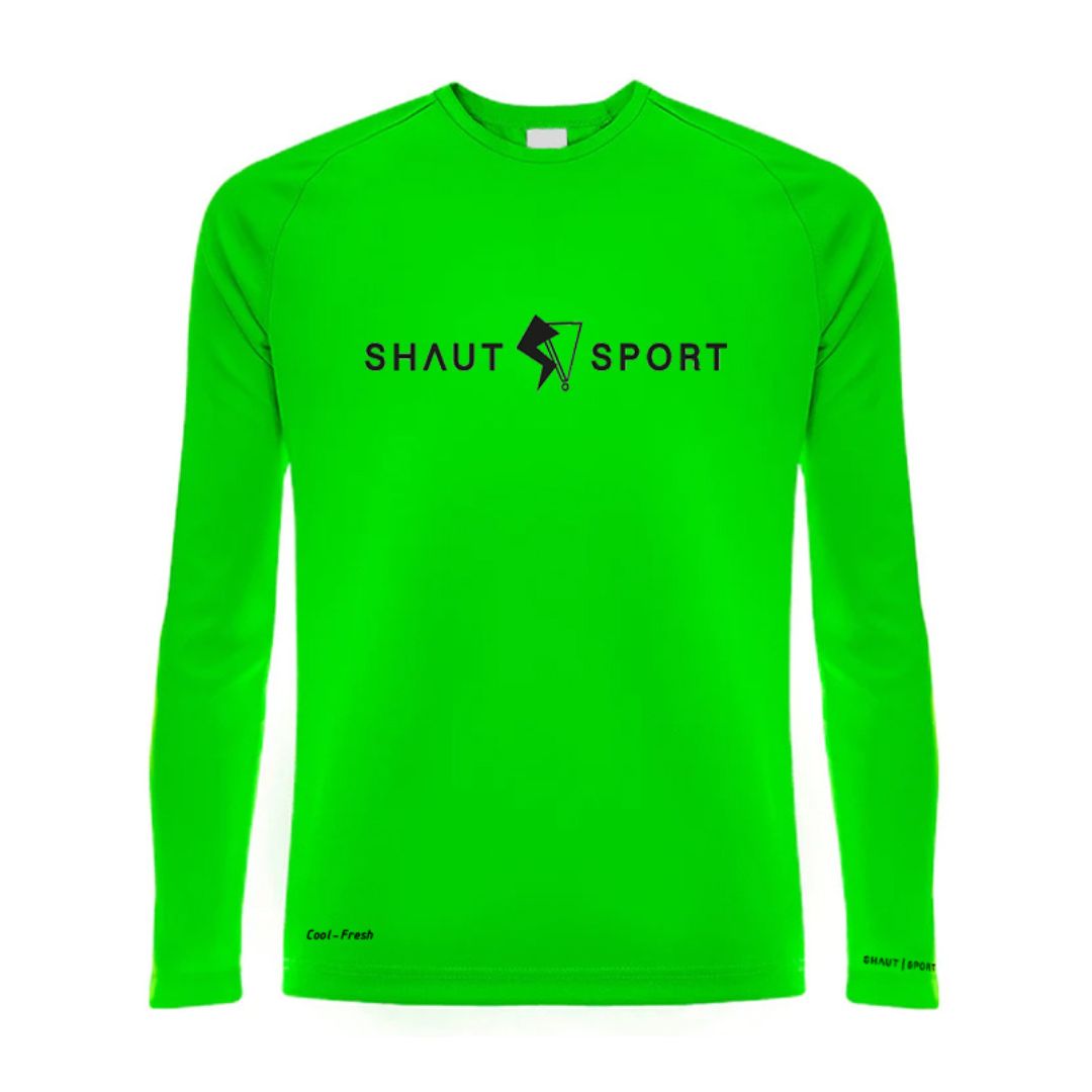 SHAUT - SPORT Central Logo Basic Sport T-shirt long sleeve