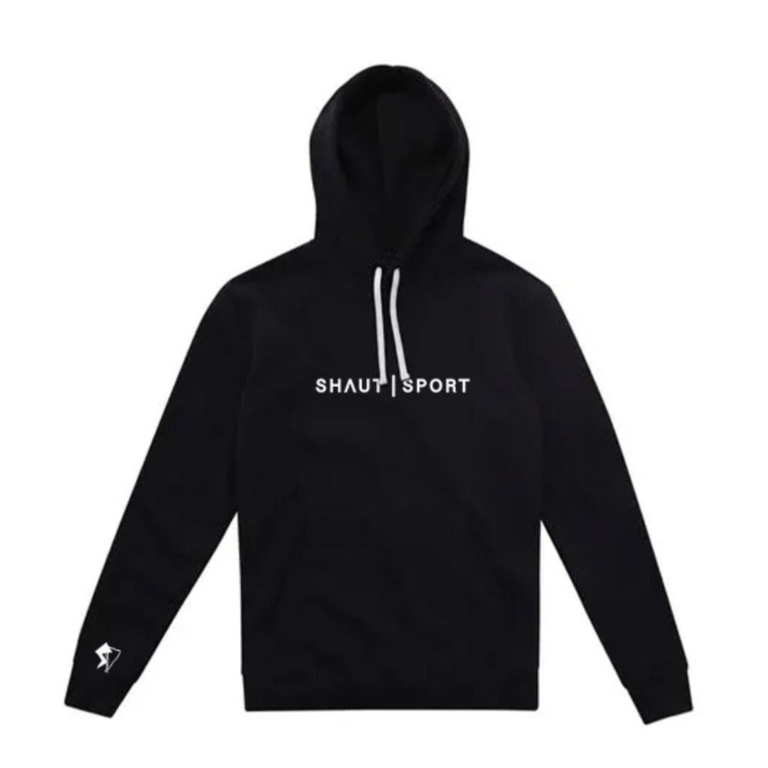 SHAUT - SPORT Hoodie Central Text Logo